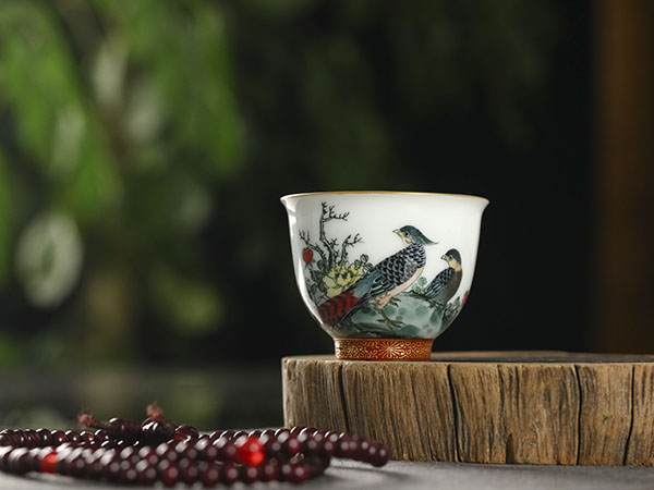 釉下五彩小杯6800